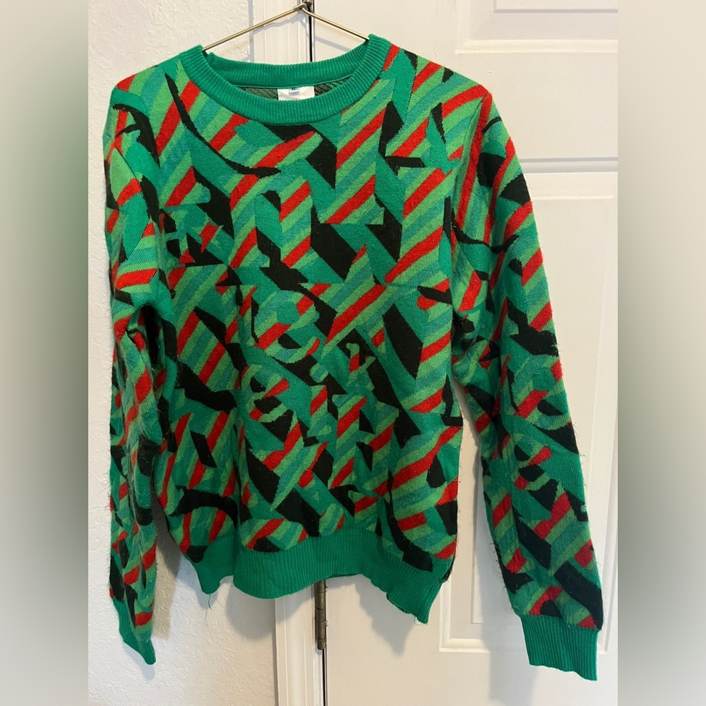 Women’s size xl heineken beer red and green sweater